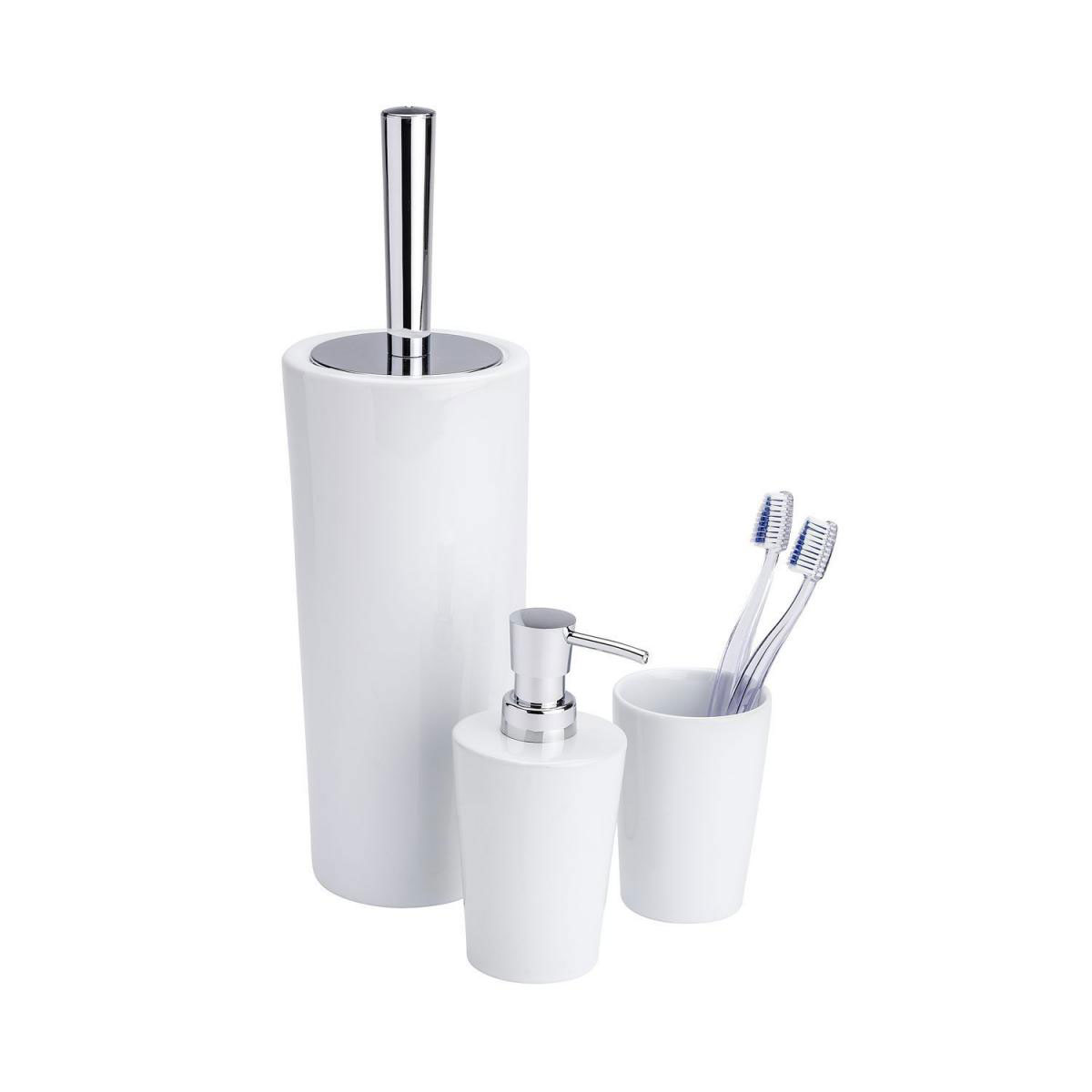 Wenko WC-Garnitur Coni weiß Bild 3