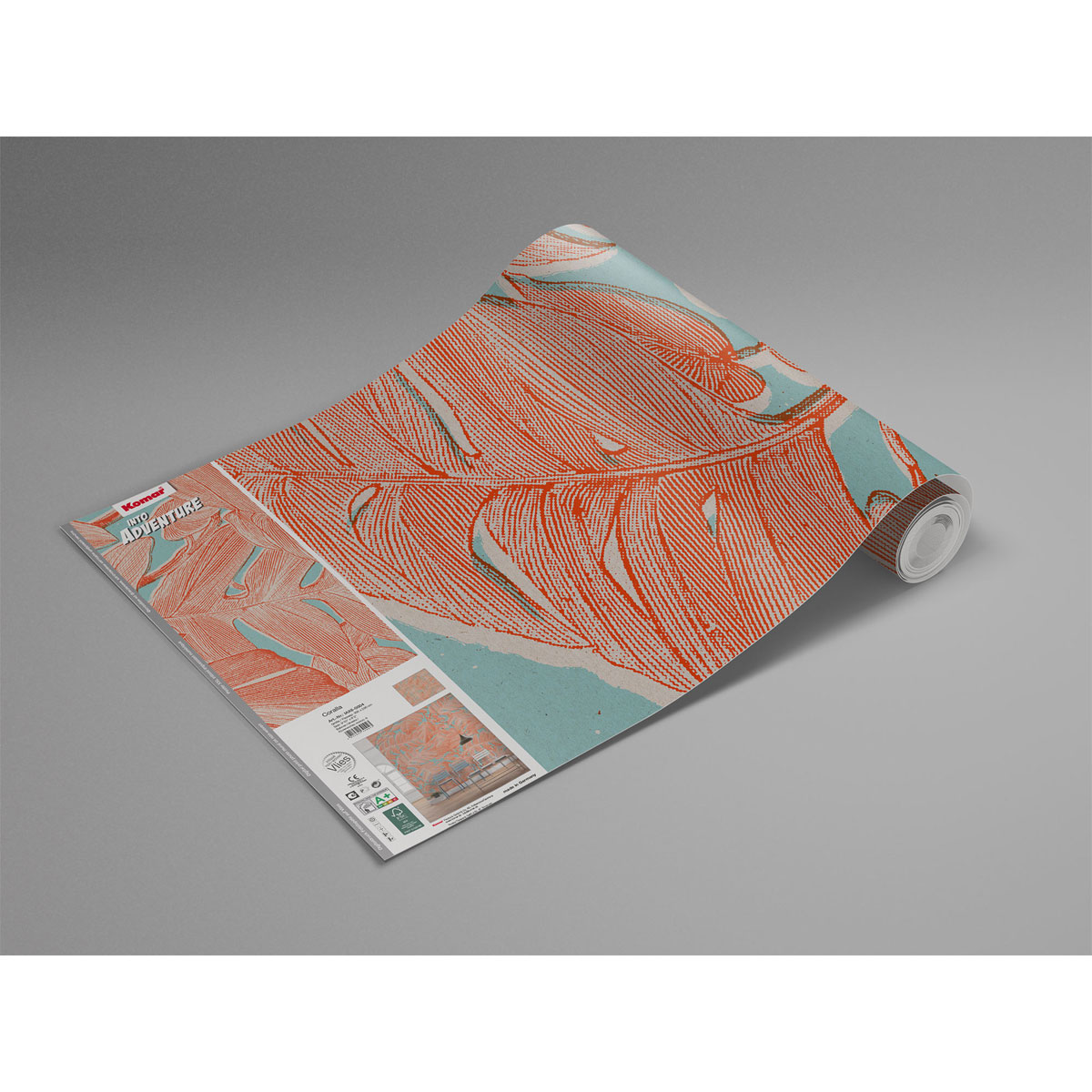 Komar  Vlies Fototapete Coralla 300x280 cm Bild 6