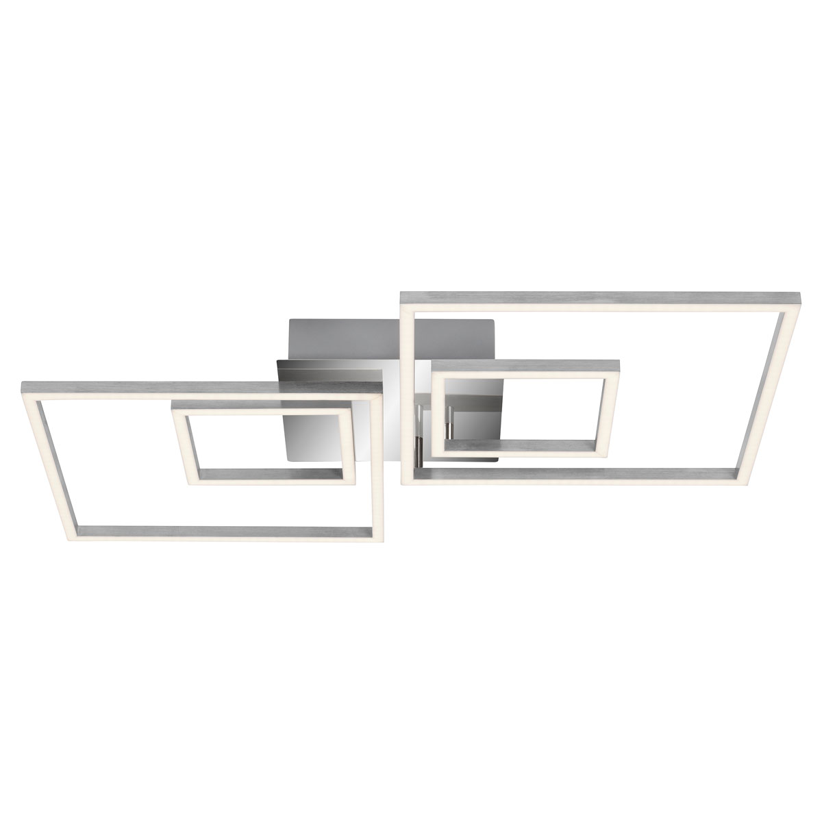 Briloner LED-Deckenleuchte Frames drehbar rechteckig 66 x 52 cm
