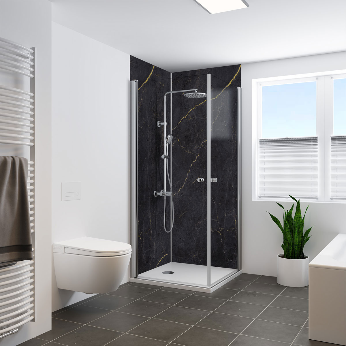 Rückwand Marmor Gold 1000 x 2100 cm Bild 2