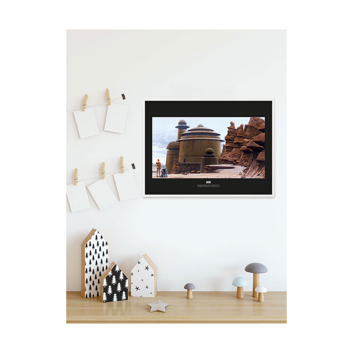 Komar  Wandbild Star Wars Classic Jabbas Palace 70x50 cm Bild 5