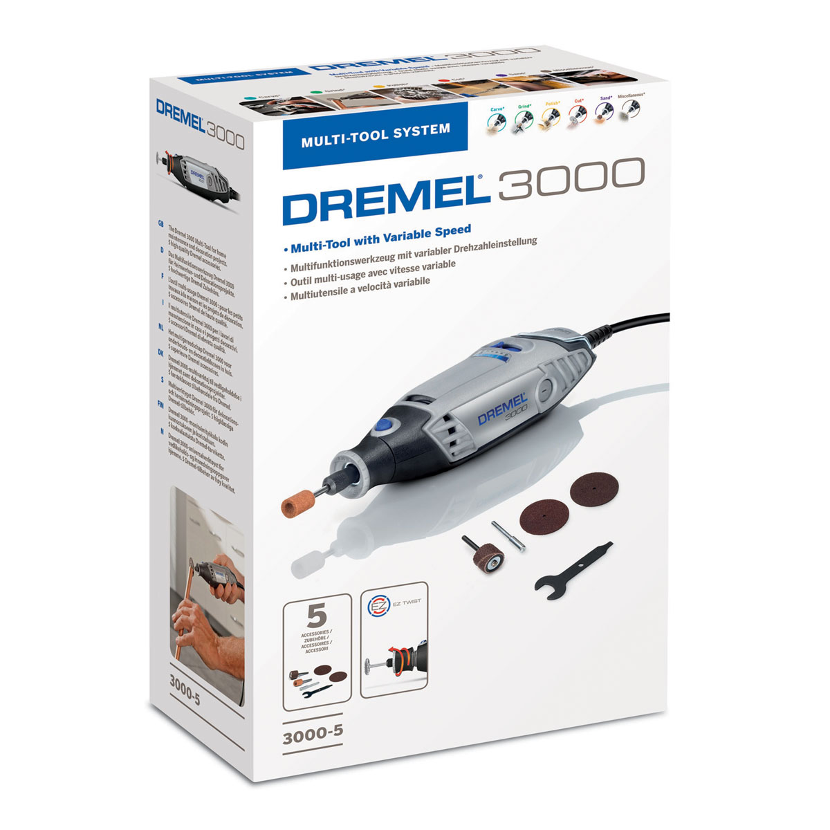 Dremel  Elektro-Multifunktionswerkzeug 3000-5 Bild 2