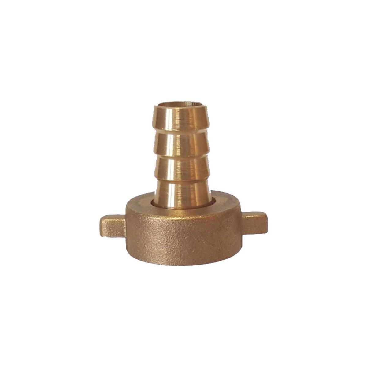 2/3 Schlauchverschraubung Tülle und Hahn 1/2" 3/4" IG flachdichtend