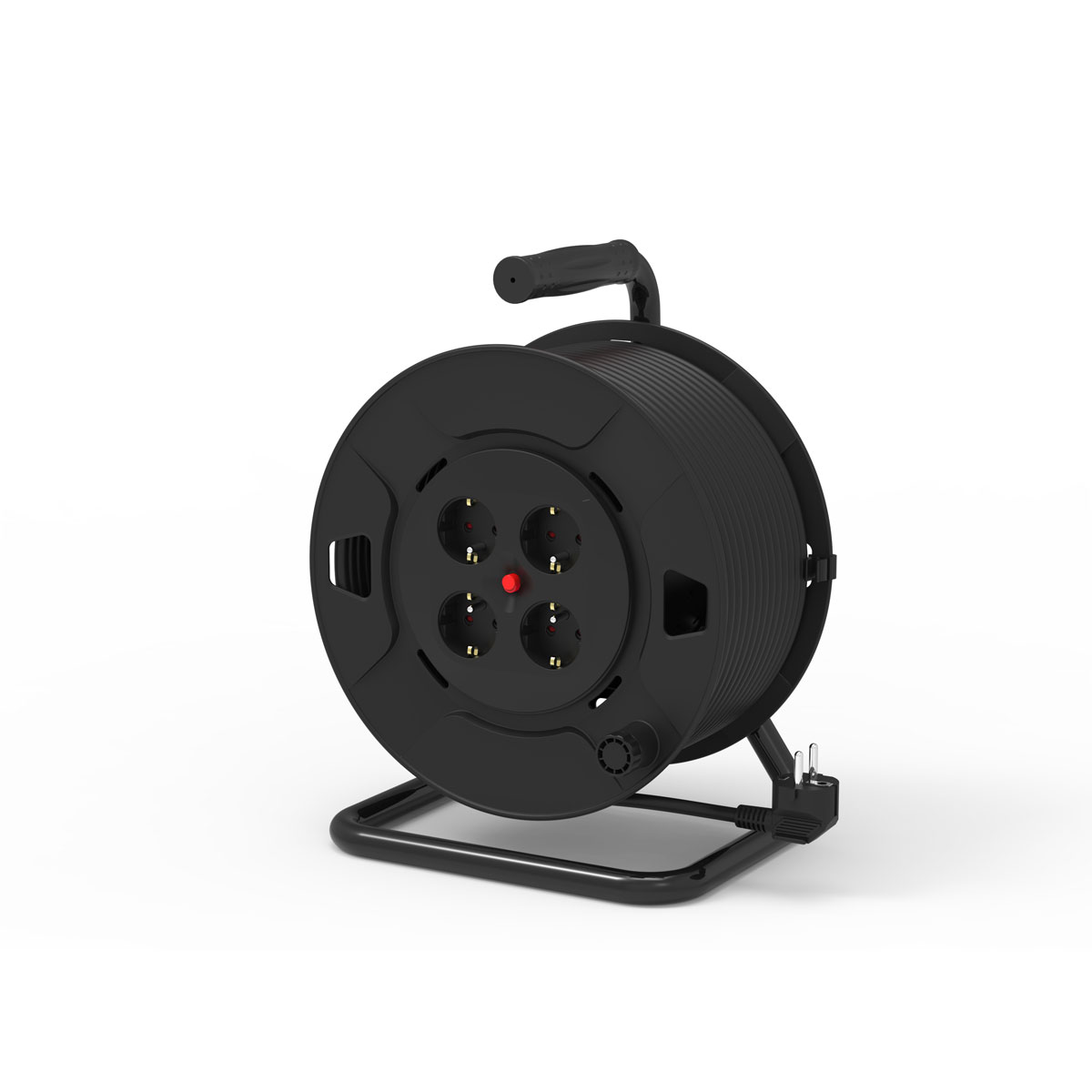 Flector Technik Kabeltrommel 40 m IP20 4-fach Schuko 