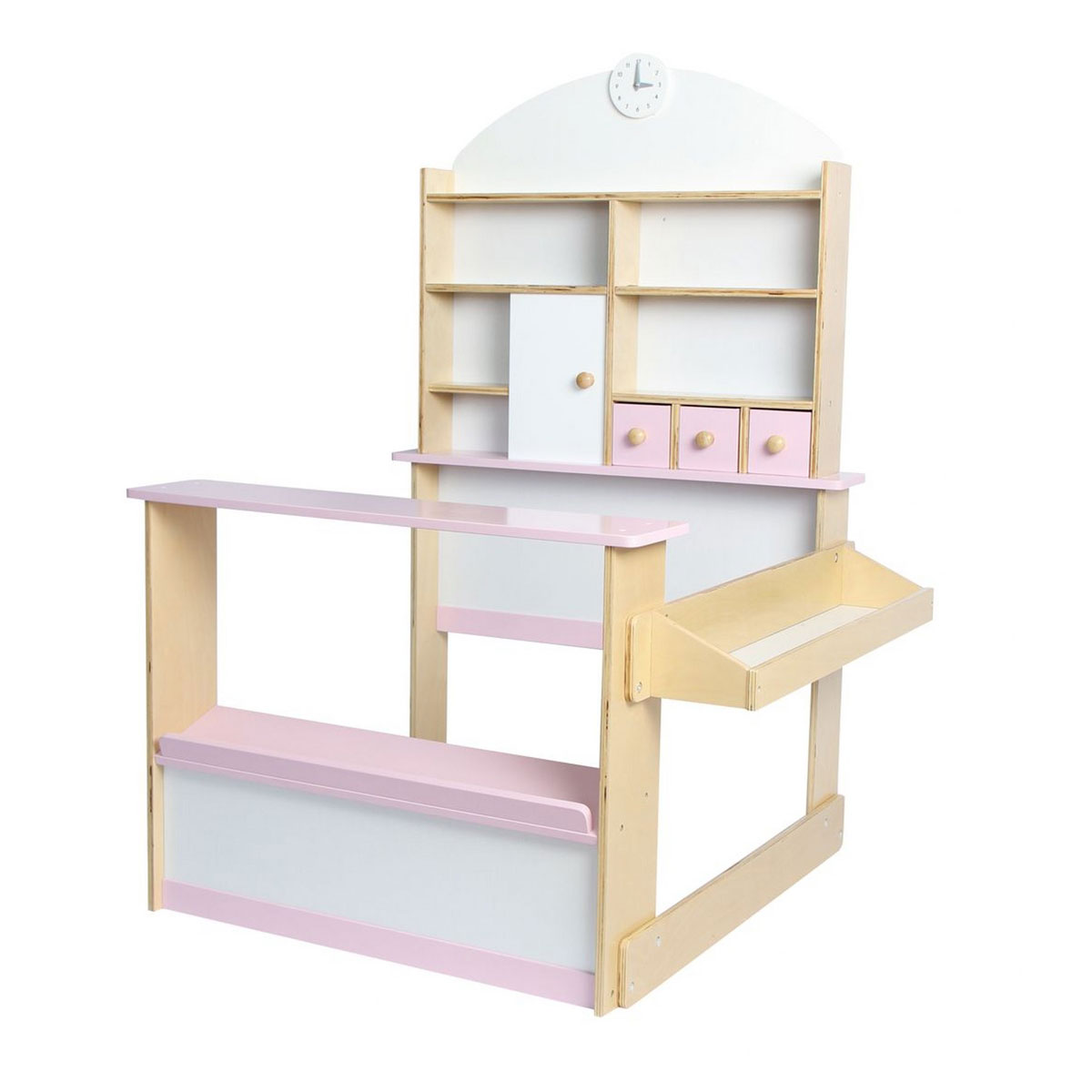 Coemo Kaufladen Lilly Holz Rosa