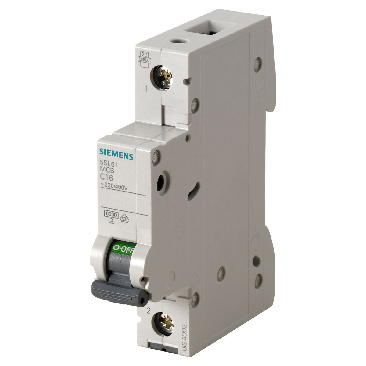 Siemens Leitungsschutz-Schalter 1-Polig B 10A 6kA