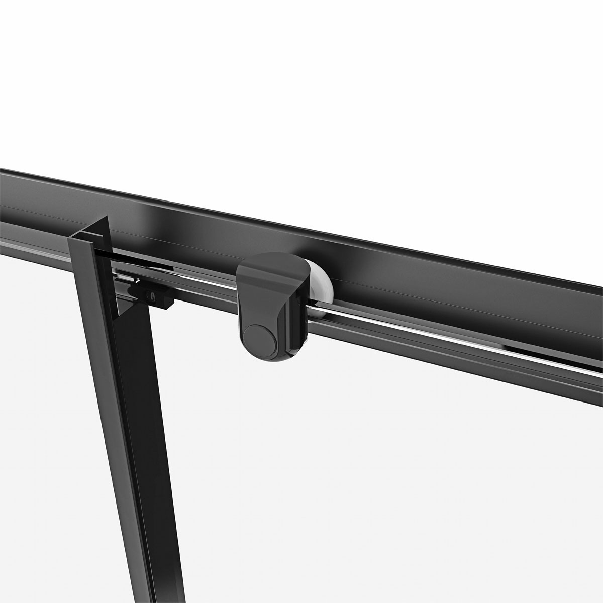 Aurlane Eckdusche Black Eclipse schwarz matt 90 x 90 cm Bild 5