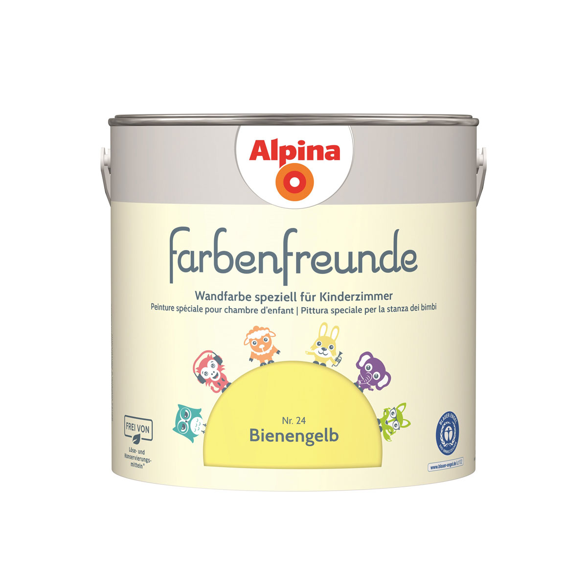 Alpina Farbenfreunde Bienengelb 2,5 l