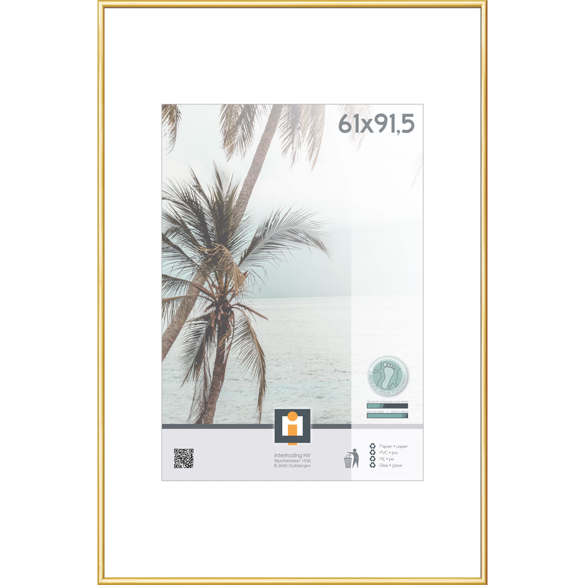 Bilderrahmen Kyoto 61x91,5 cm gold