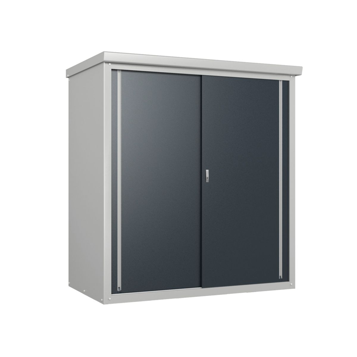 Trimetals Geräteschrank Guardian D63 inkl. 2 Regale 98x176x187 cm Bild 4