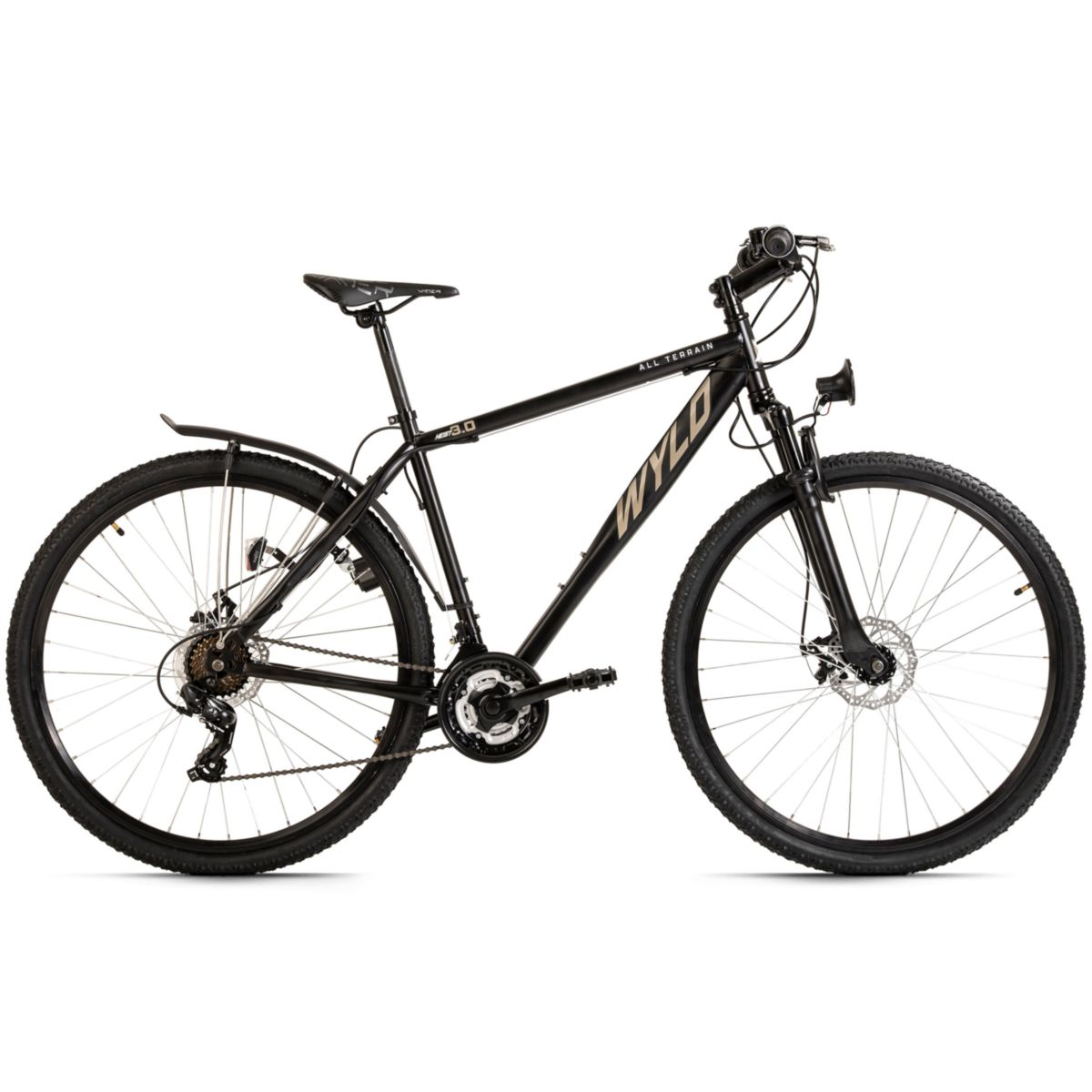 WYLD Mountainbike Hardtail ATB Twentyniner 29“ Heist schwarz 21 Gänge RH 51 cm