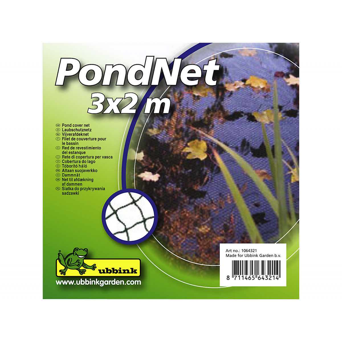 Ubbink Laubschutznetz