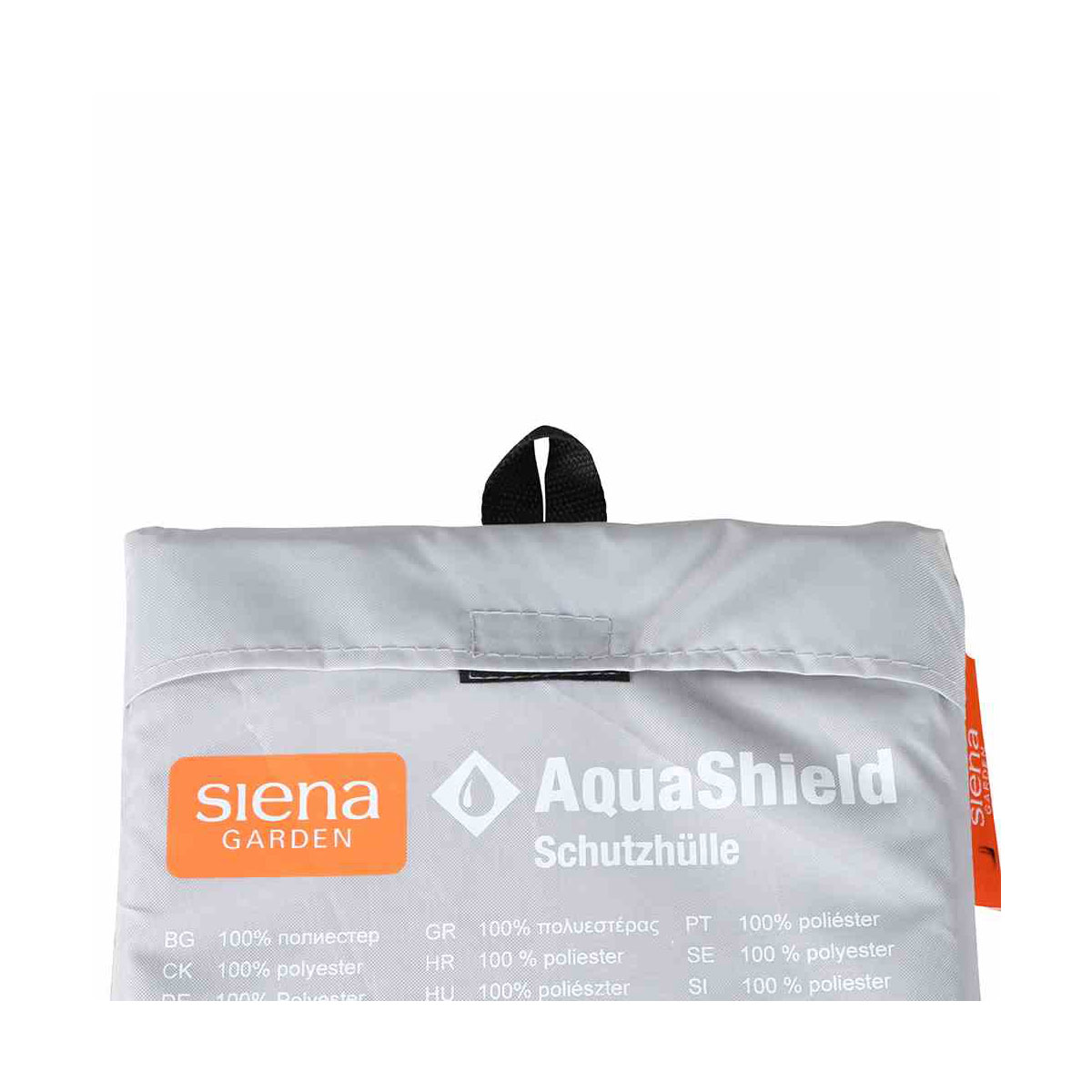 Siena Garden Kissen-Schutz-Tasche AquaShield für Auflagen 125 x 32 x 50 cm hellgrau Bild 2