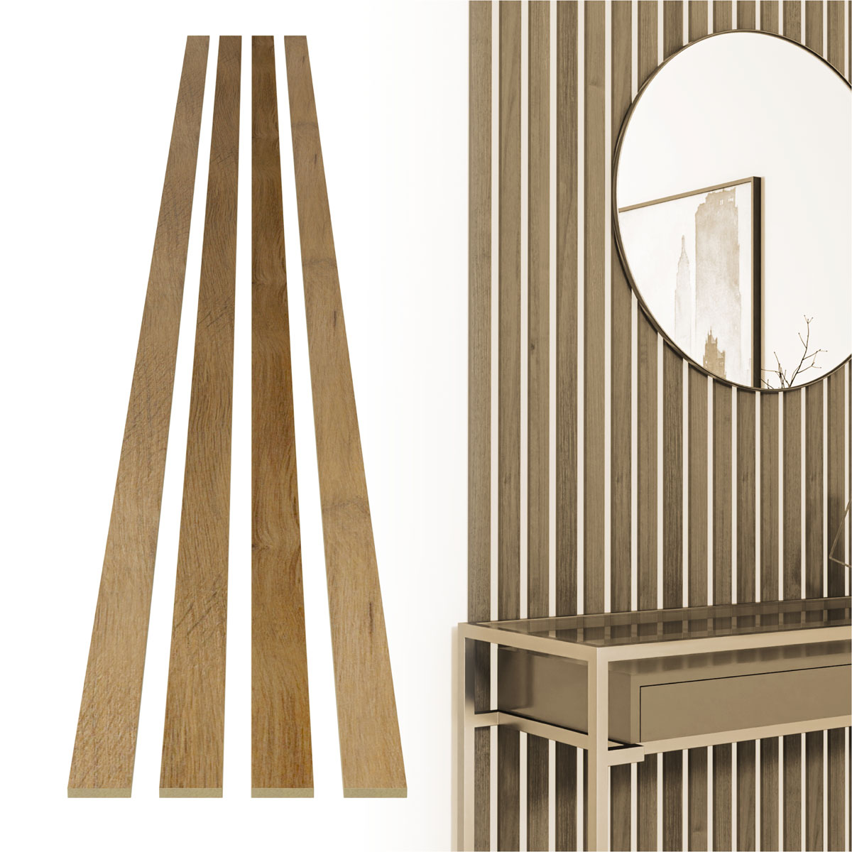 Specht Classic Stix, Eiche rustic, 250x3,45 cm Bild 7