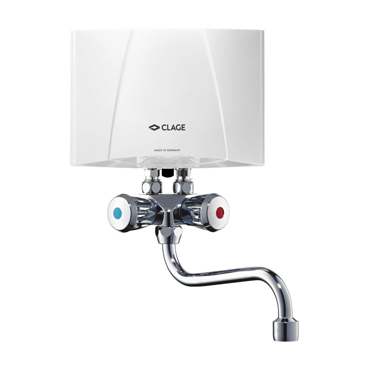 Clage Kleindurchlauferhitzer „M3/SMB“ mit Armatur