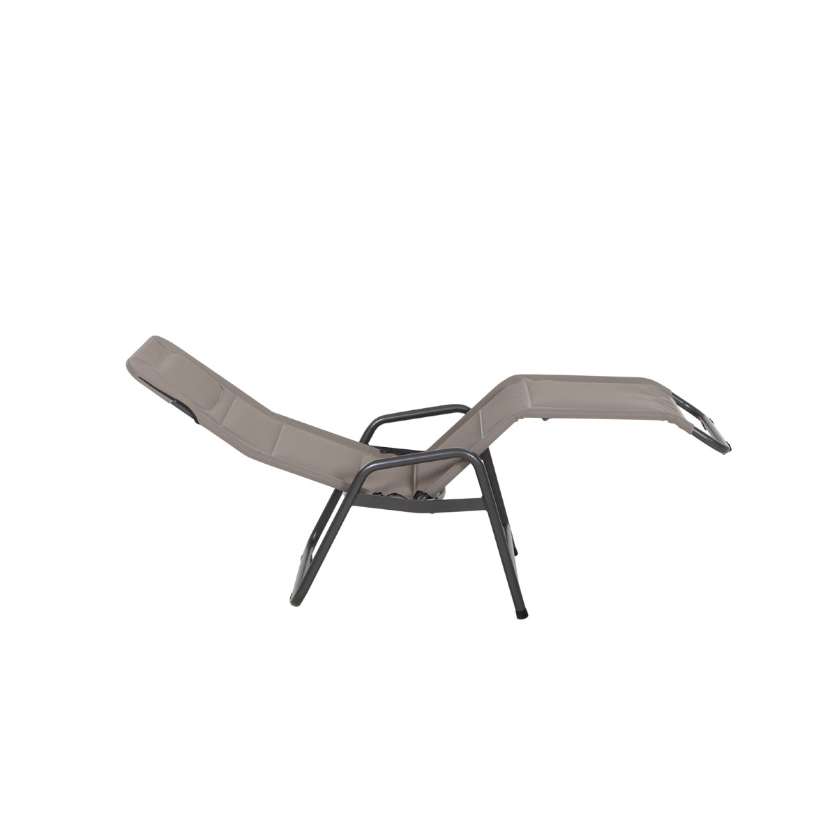 Kippliege Fano 1-fach verstellbar anthrazit/taupe Bild 4