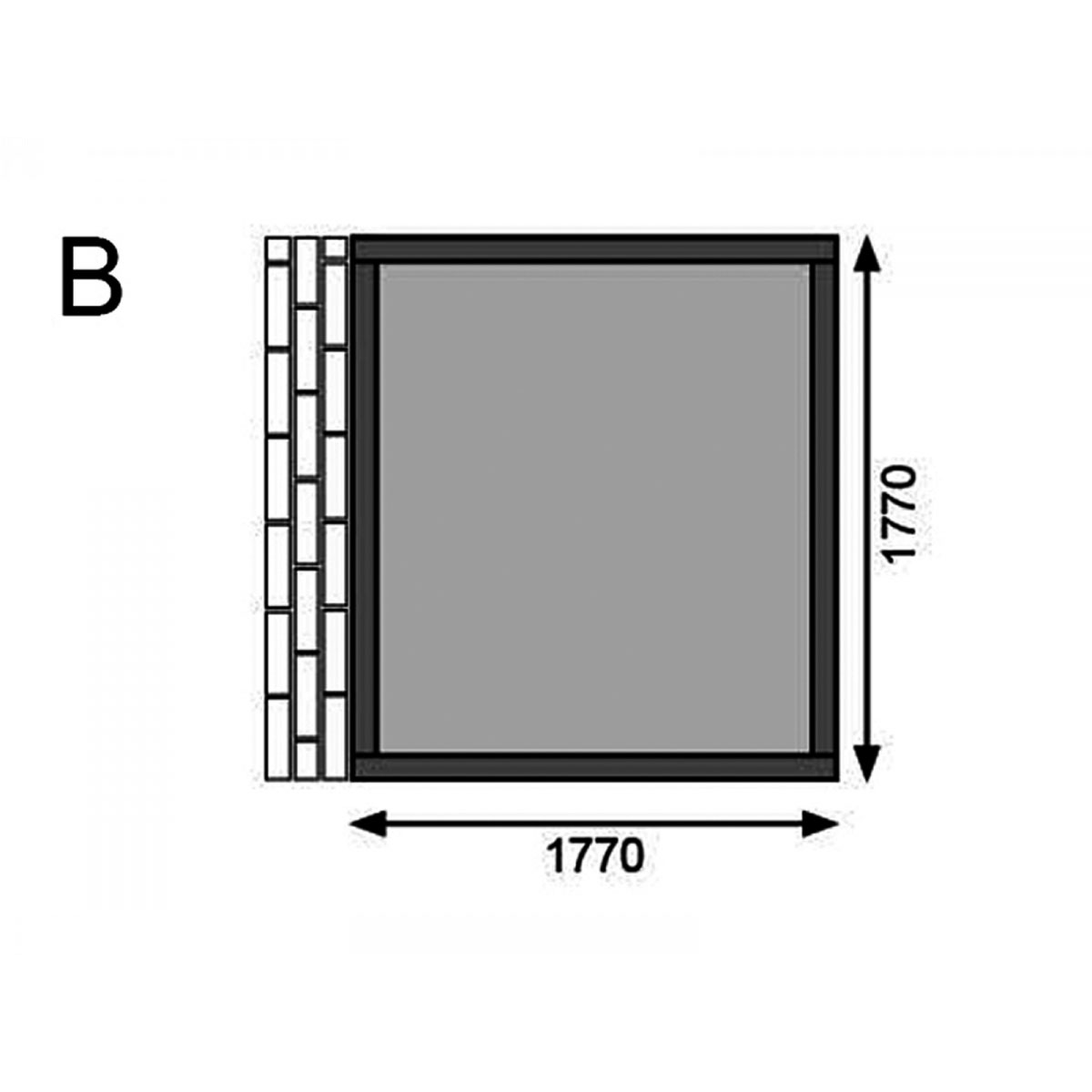 Karibu  Gartenhaus Wandlitz Bild 2