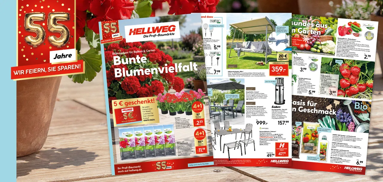Beilage: Bunte Blumenvielfalt