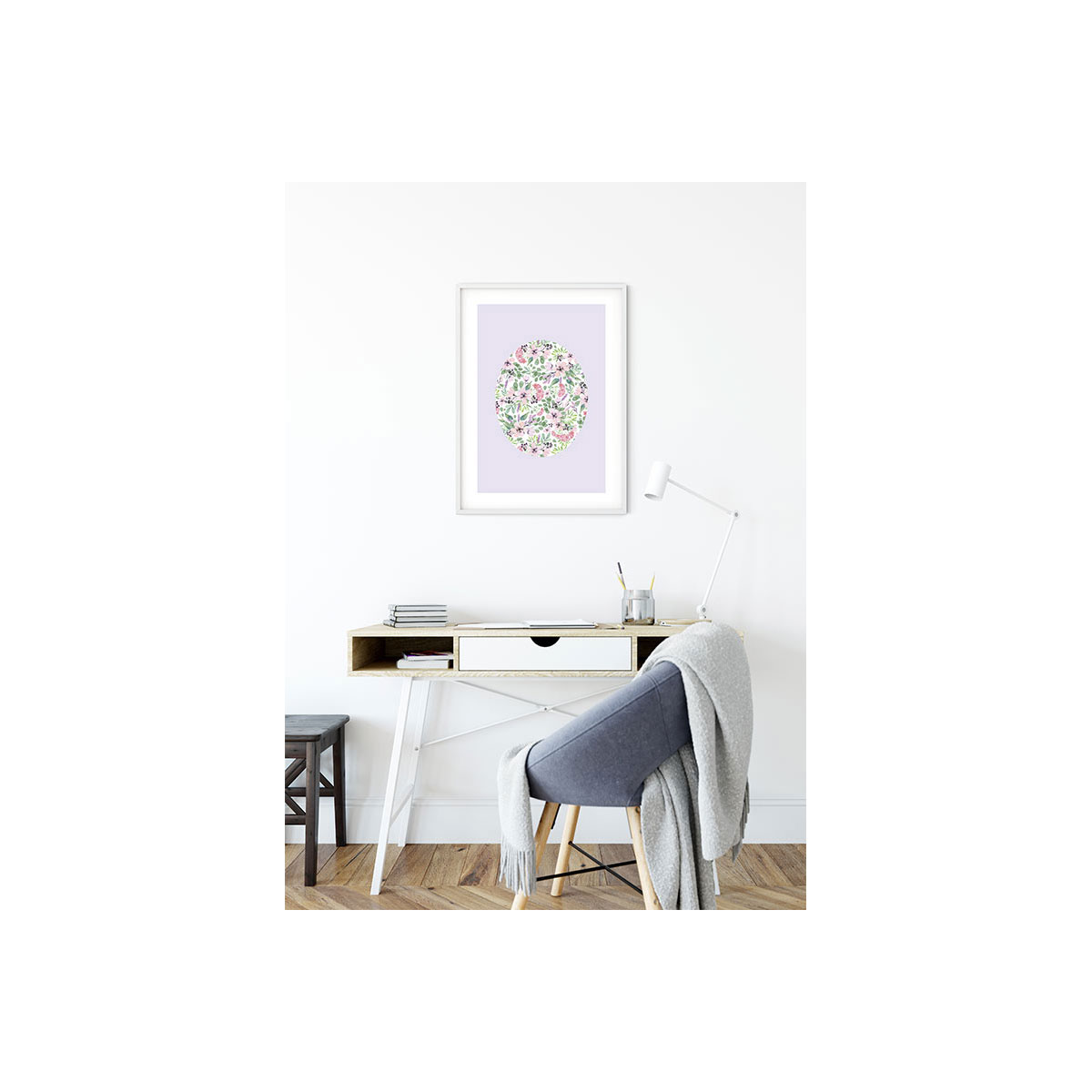 Komar  Wandbild Shelly Patterns Lavender 50x70 cm Bild 6