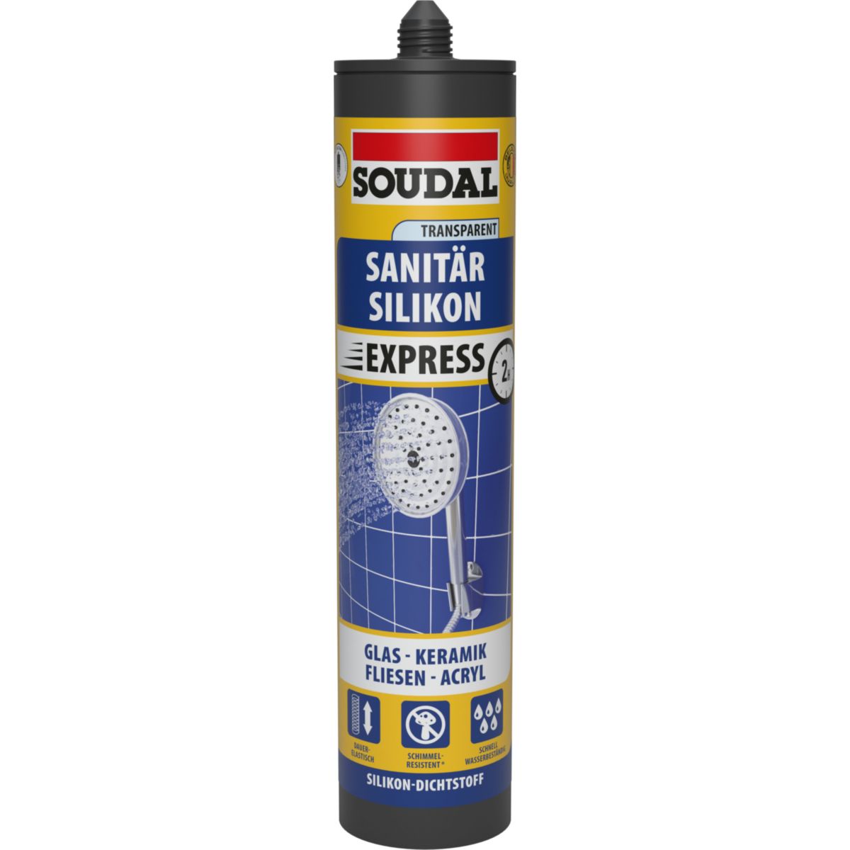 Soudal Sanitärsilikon Dusche und Bad transparent
