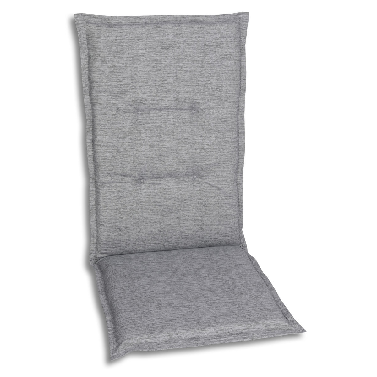 Haveson Sitzauflage Hochlehner 118x48x4cm hellgrau Bild 1