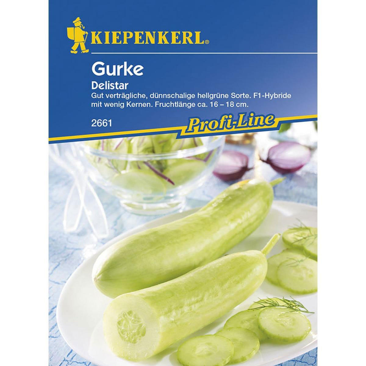 Kiepenkerl Salatgurken Delistar F1