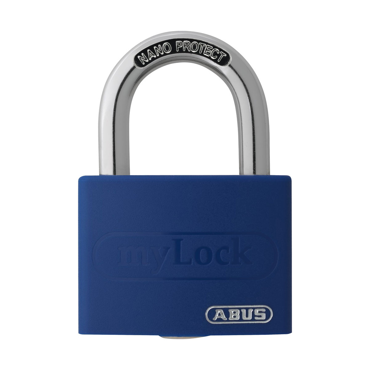 Abus Vorhängeschloss blau