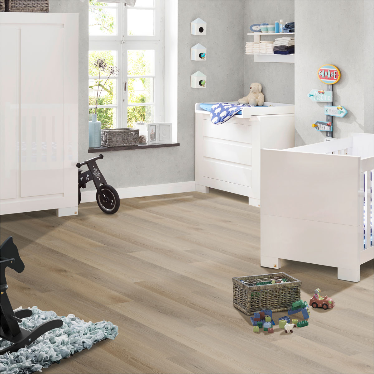 Specht Vinylboden  Vinyl SPC Classic Eiche Alberta 1220 x 182 x 3,8 mm Bild 2