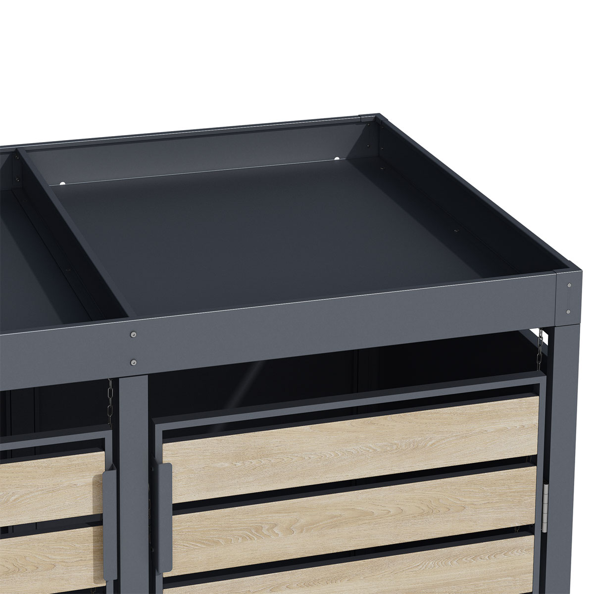 Durabil Mülltonnenbox Style für 2 x 240 L Bild 5