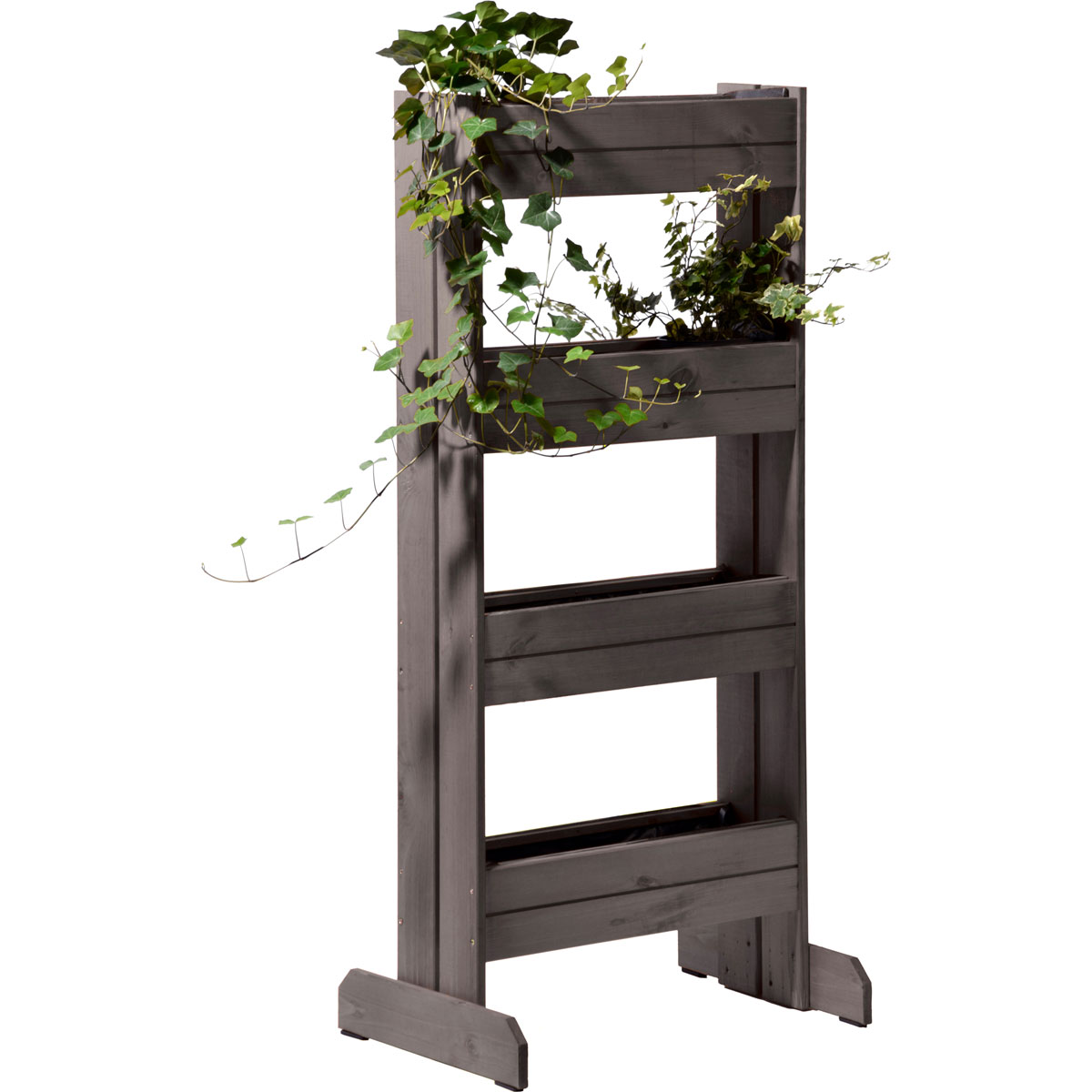 dobar Hochbeet 55 x 125 x 40 cm grau