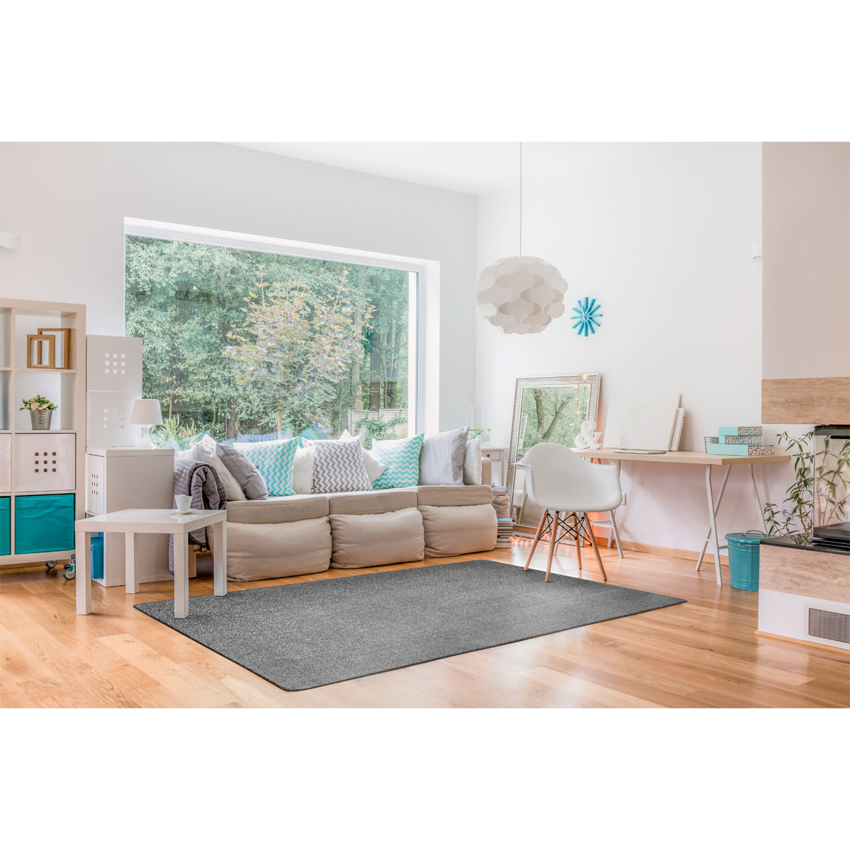 andiamo  Teppich Parla silber 120 x 160 cm Bild 9