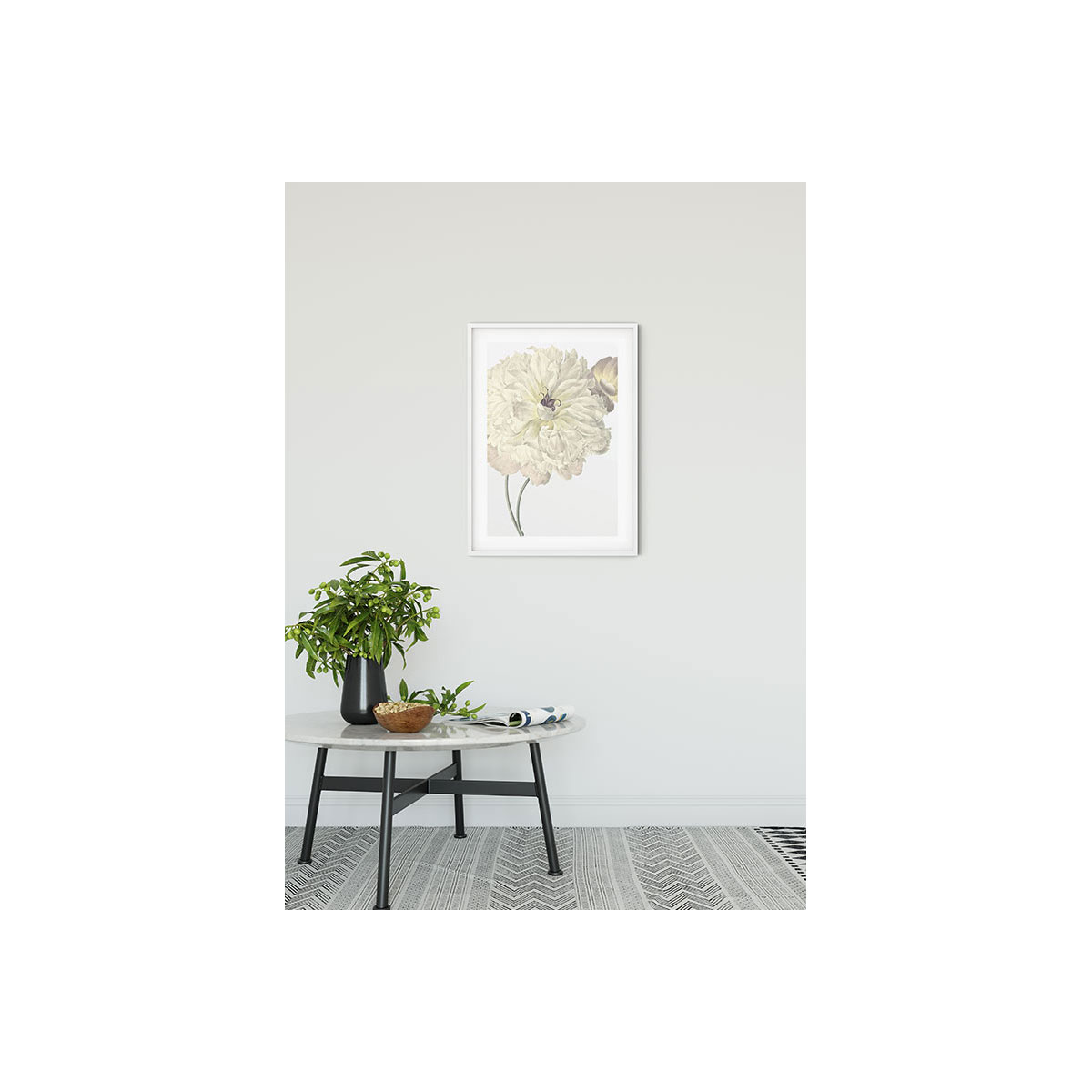 Komar  Wandbild Illustration Dahlia 50x70 cm