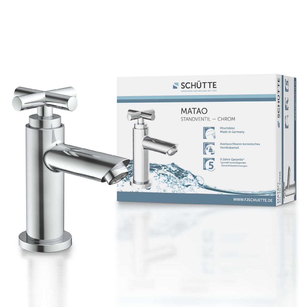 Schütte  Kaltwasserventil „Matao“ chrom 1/2" Bild 7