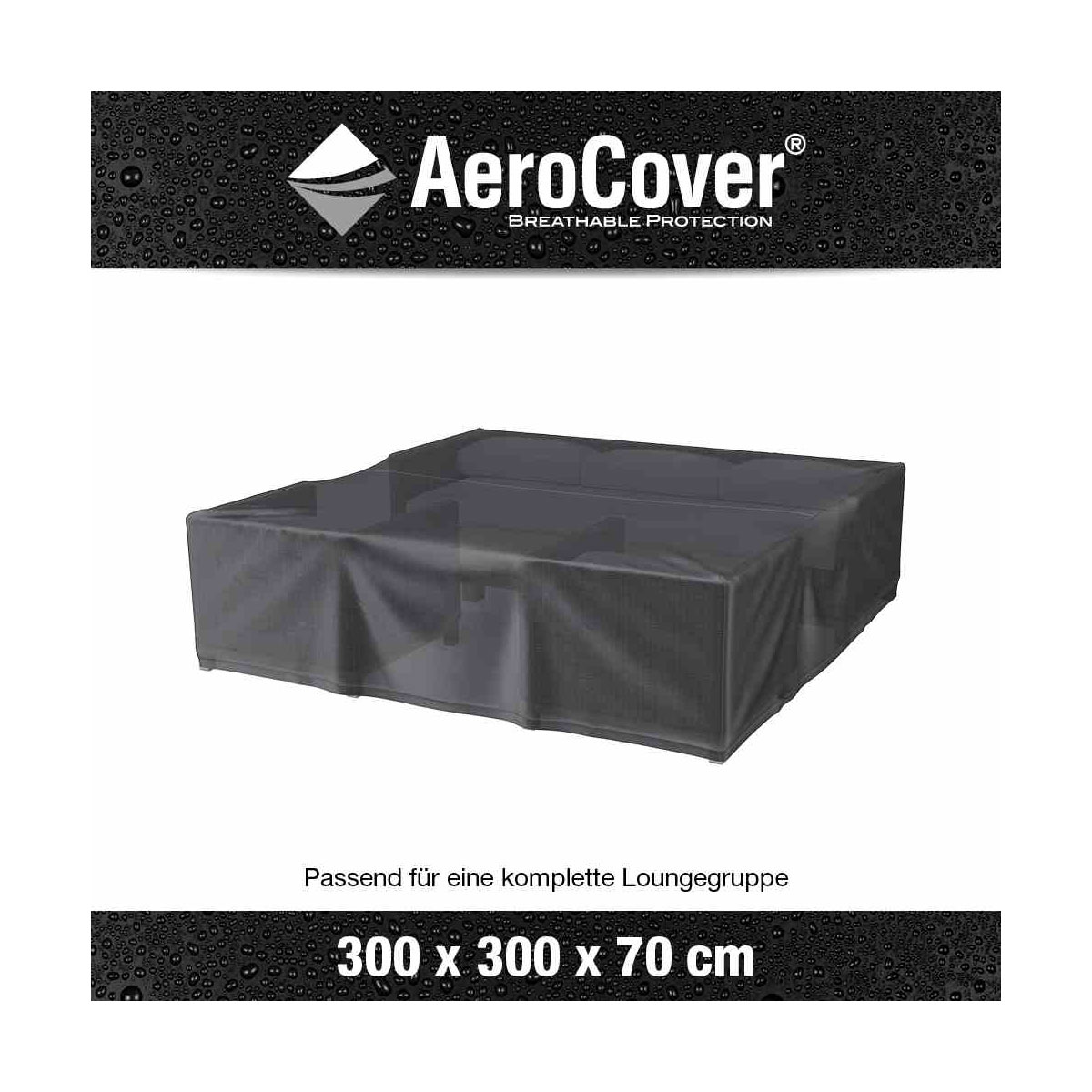 Loungesethülle AeroCover 300 x 300 x 70 cm atmungsaktiv Bild 3