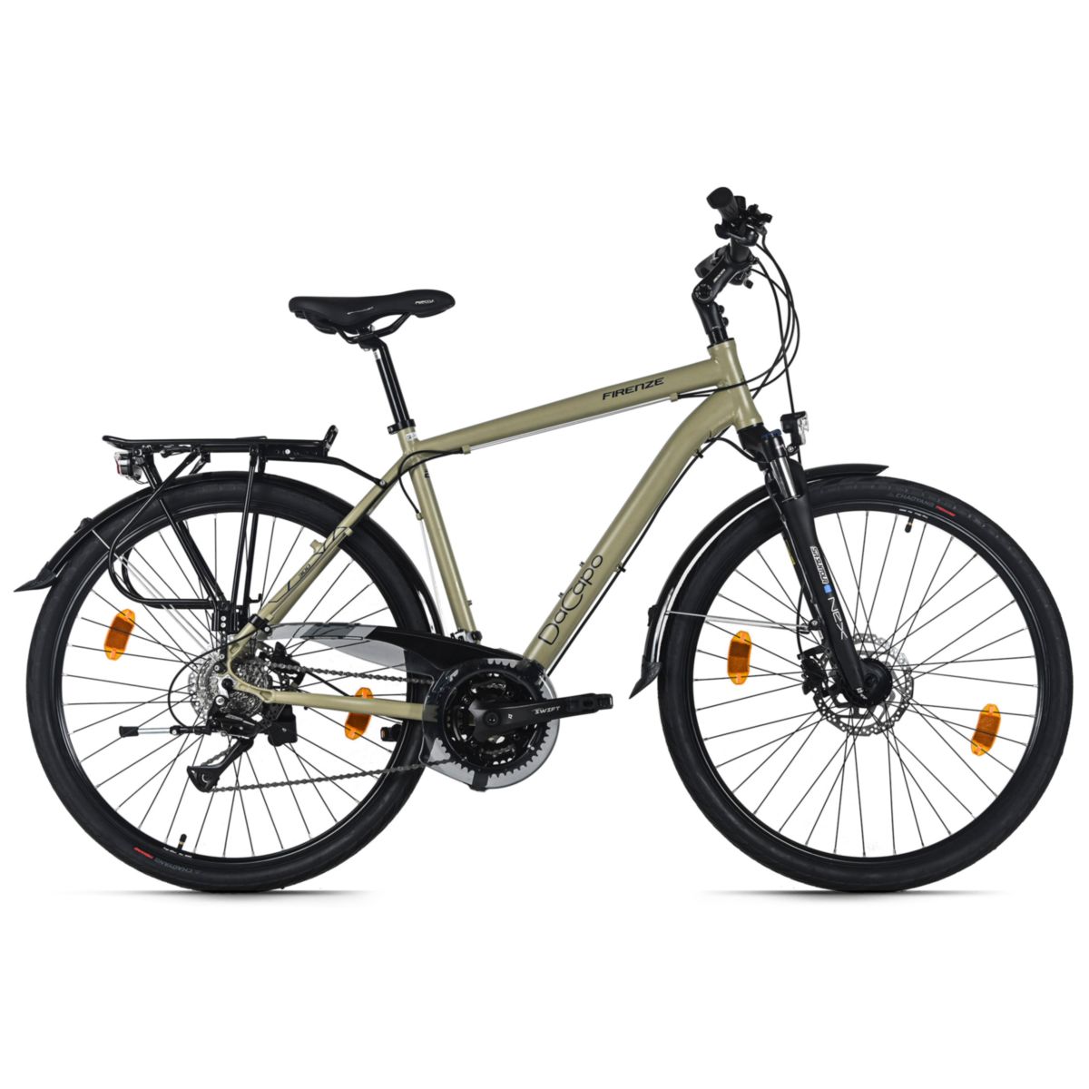 KS Cycling DaCapo Trekkingrad Herren 28'' Firenze 300 Bronze 24 Gänge RH 53 cm Hydraulische Scheibenbremsen