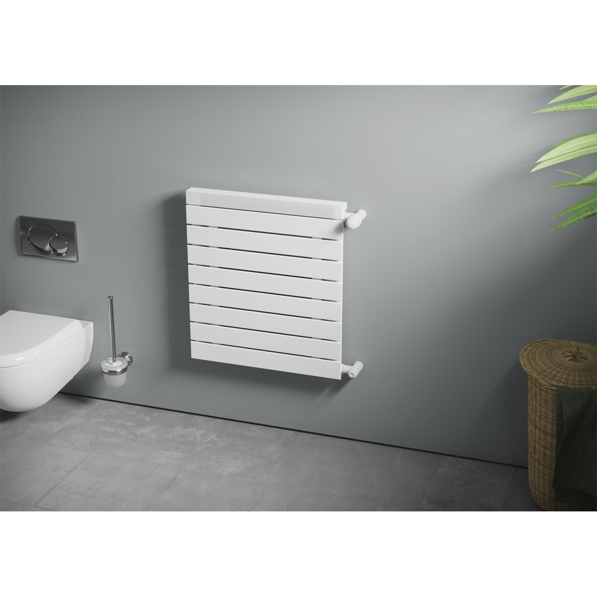 Ximax  Badheizkörper Pep 500 x 600 mm 291 Watt Seitenanschluss Weiß