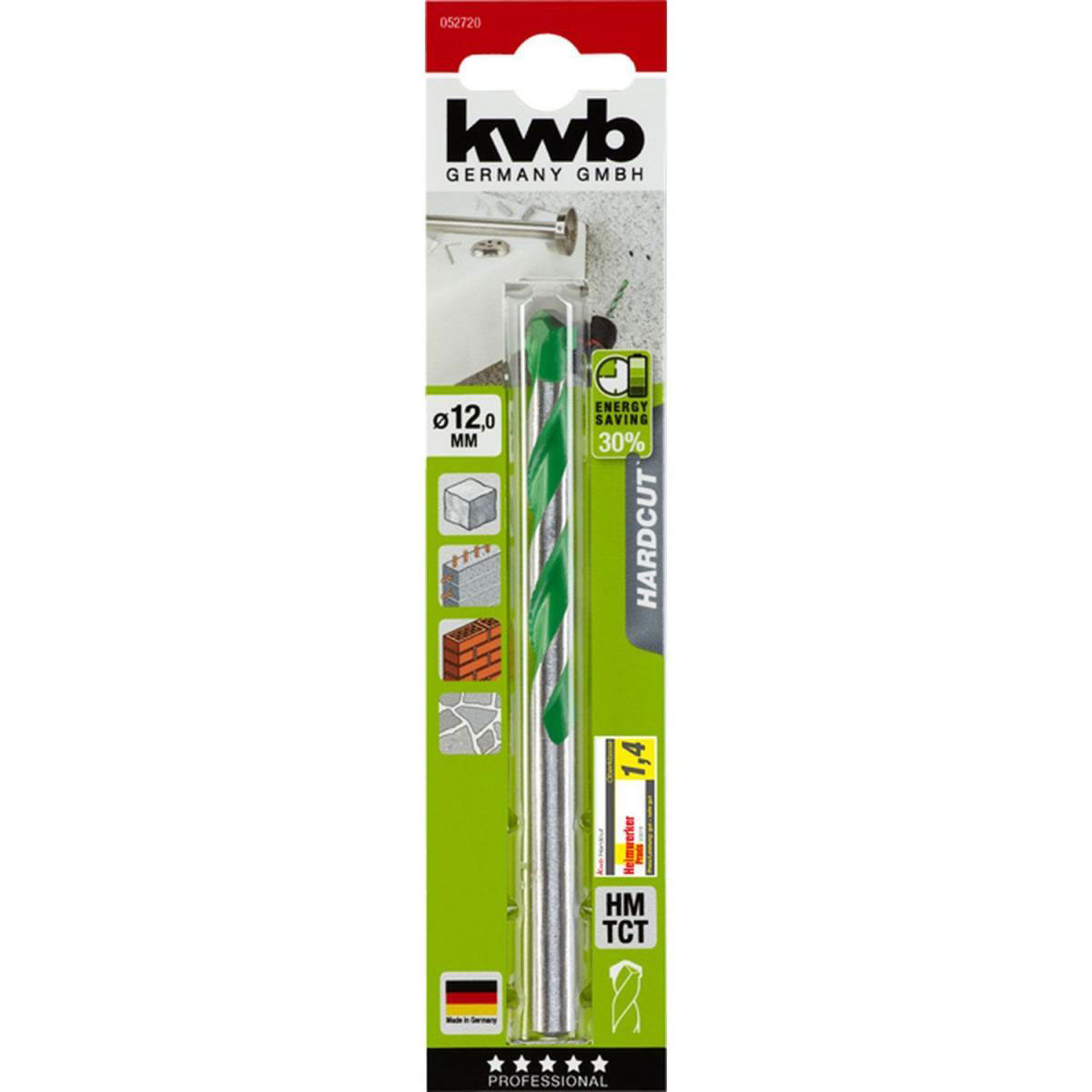 kwb  Granitbohrer Hardcut Durchmesser 12 mm Bild 2