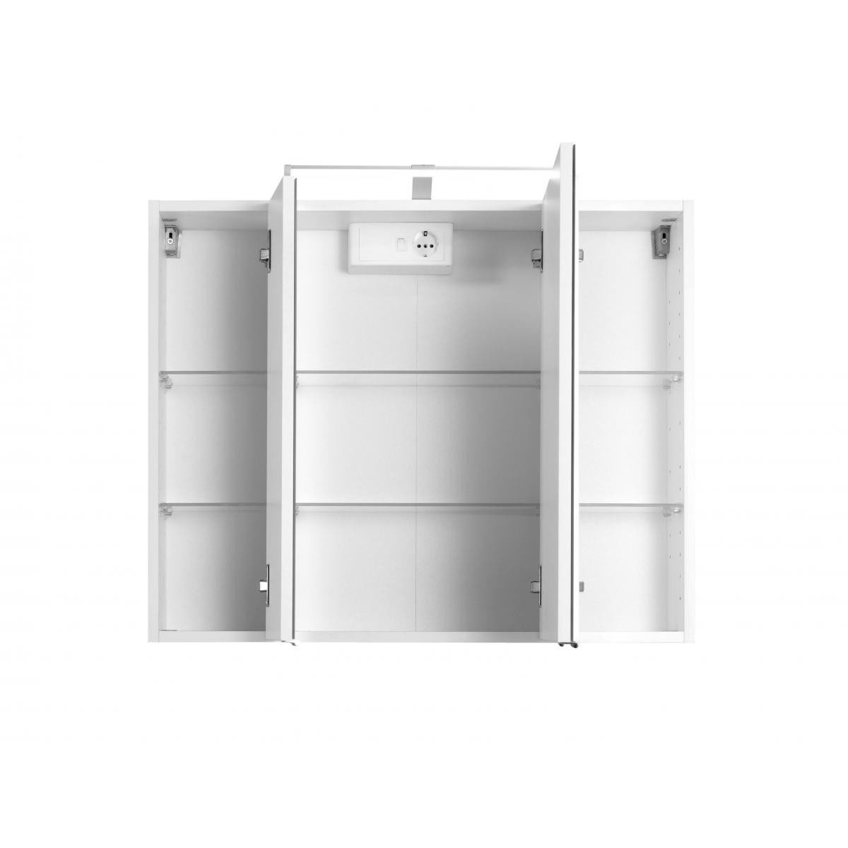 HELD Spiegelschrank 90 weiß 3 Spiegeltüren Bild 2