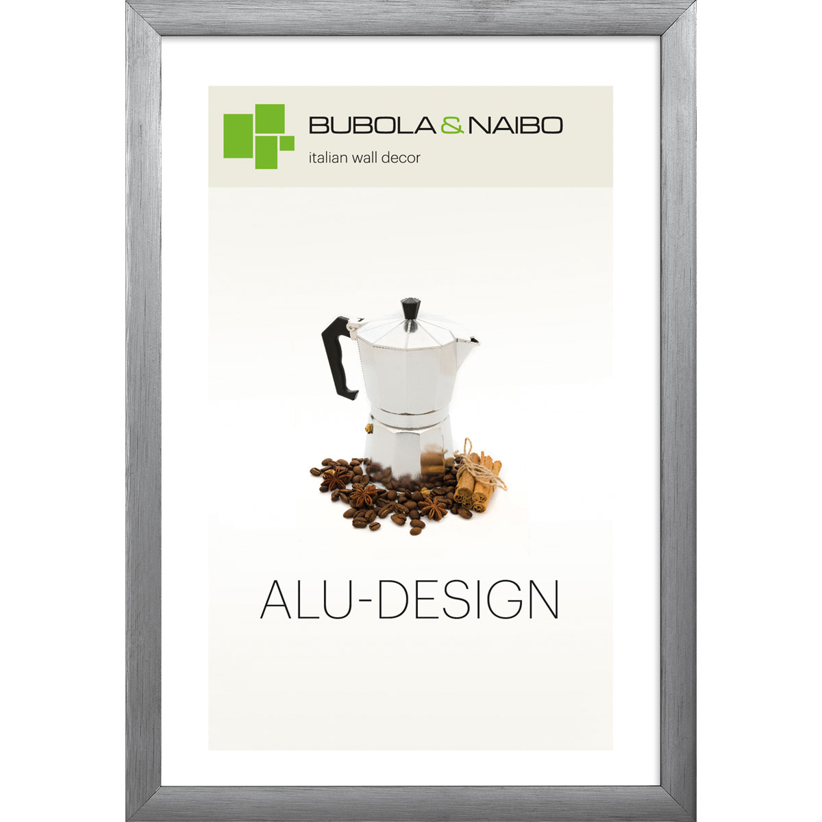 Alu-Rahmen AL01 13 x 18 cm Grau