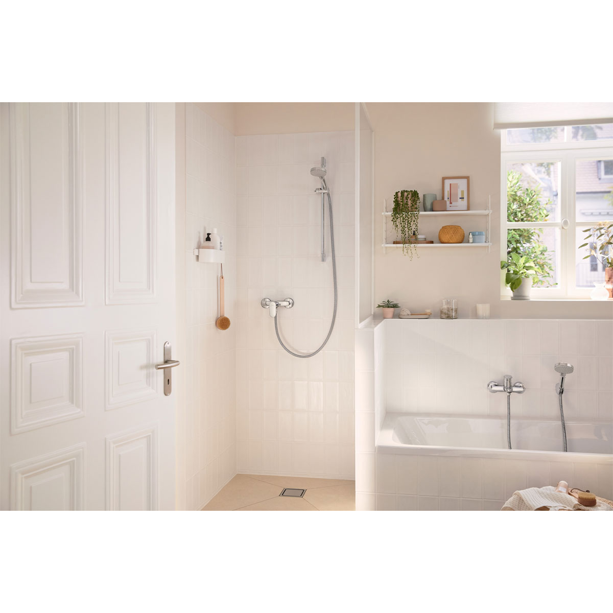 Hansgrohe Einhebel-Wannenmischer Rebris S Aufputz chrom Bild 5