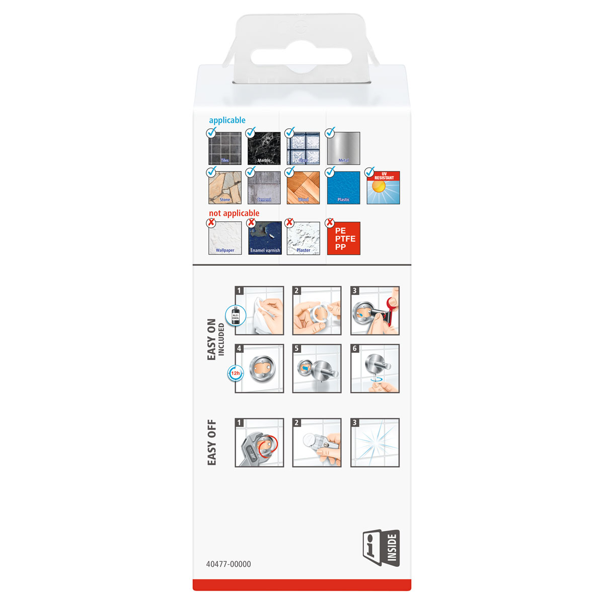 Tesa Ersatzrollenhalter Exxcellent Bild 3