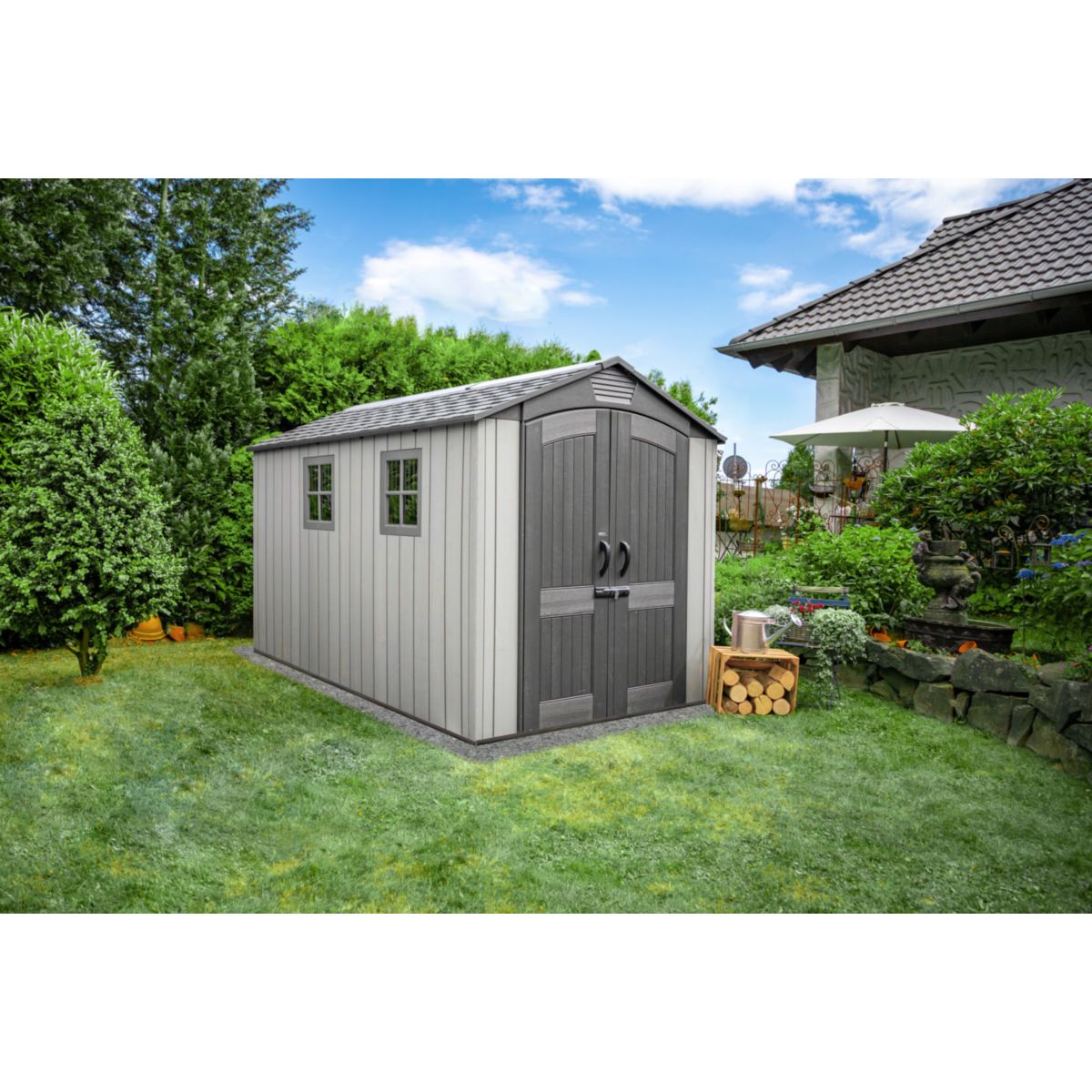 Lifetime Gerätehaus Terra 356x213x228 cm Bild 2