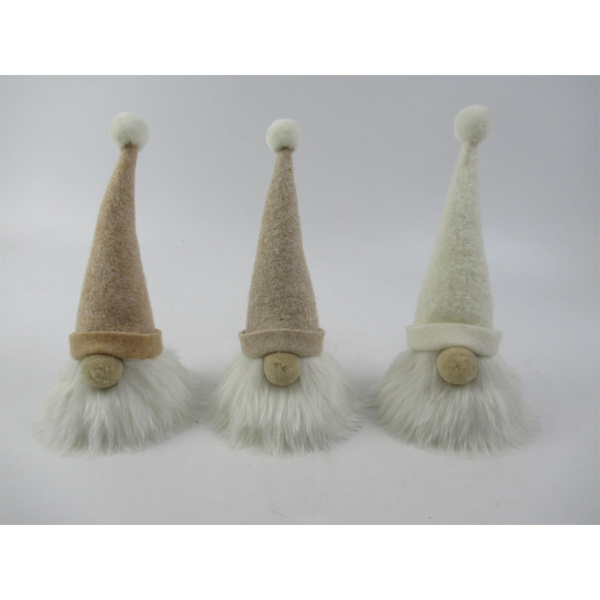 Santa-Kopf mit Mütze 20cm farblich sortiert