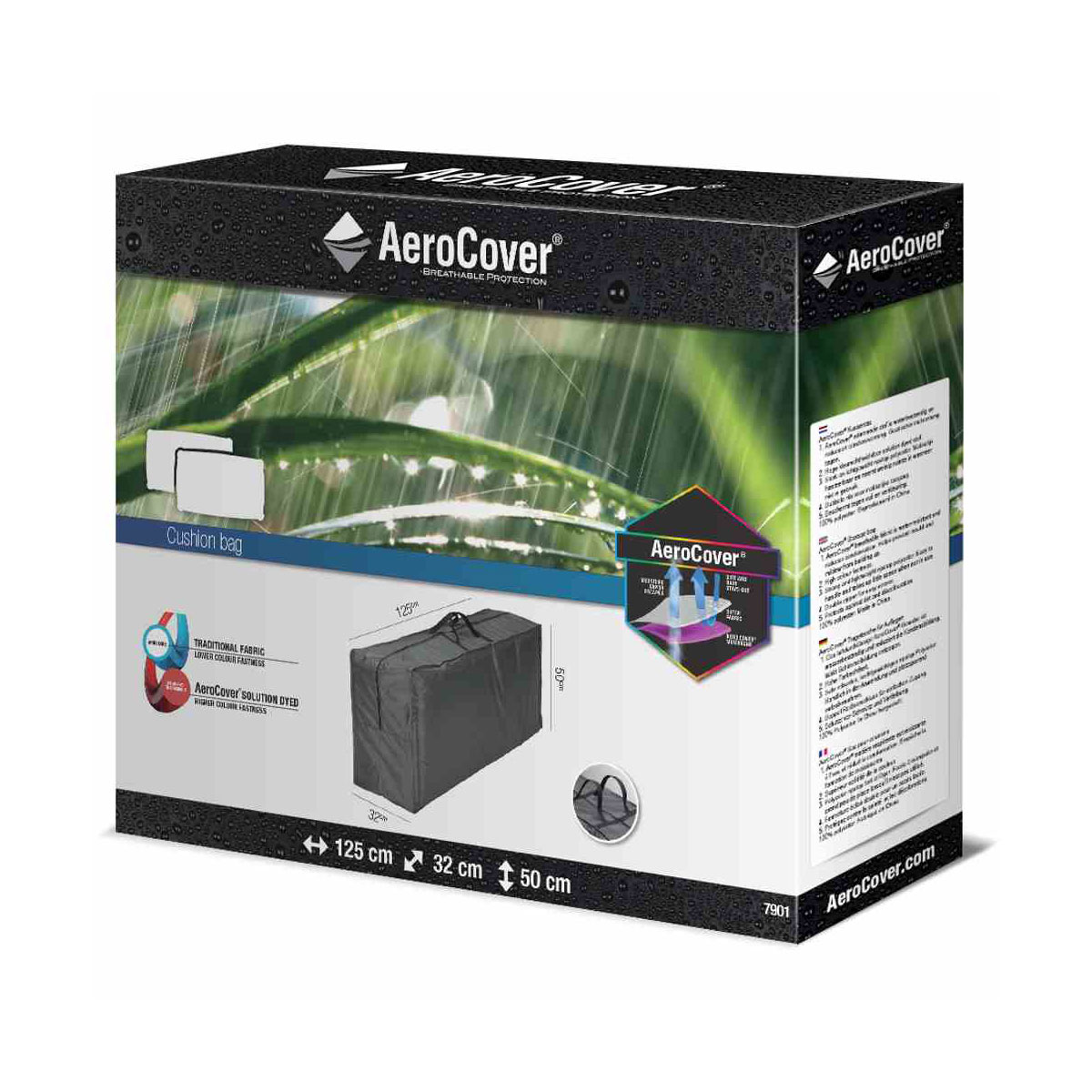 Tragetasche AeroCover 125 x 32 x 50 cm atmungsaktiv Bild 1