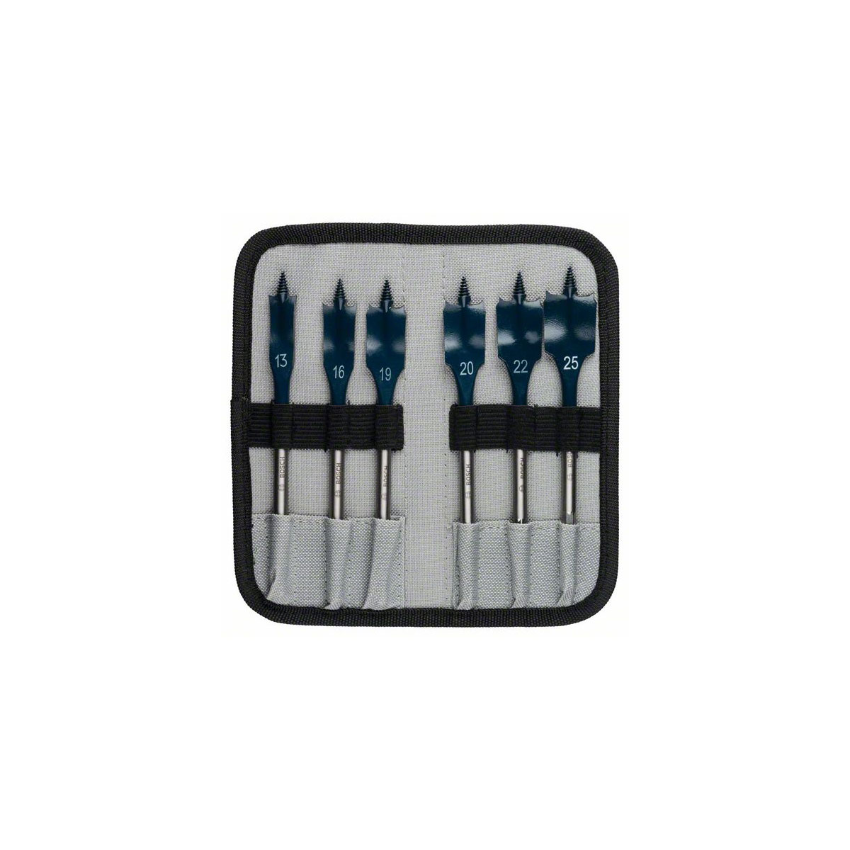 Bosch Professional  FlachfraesborherSet Selfcut 6-teilig 13-25 mm