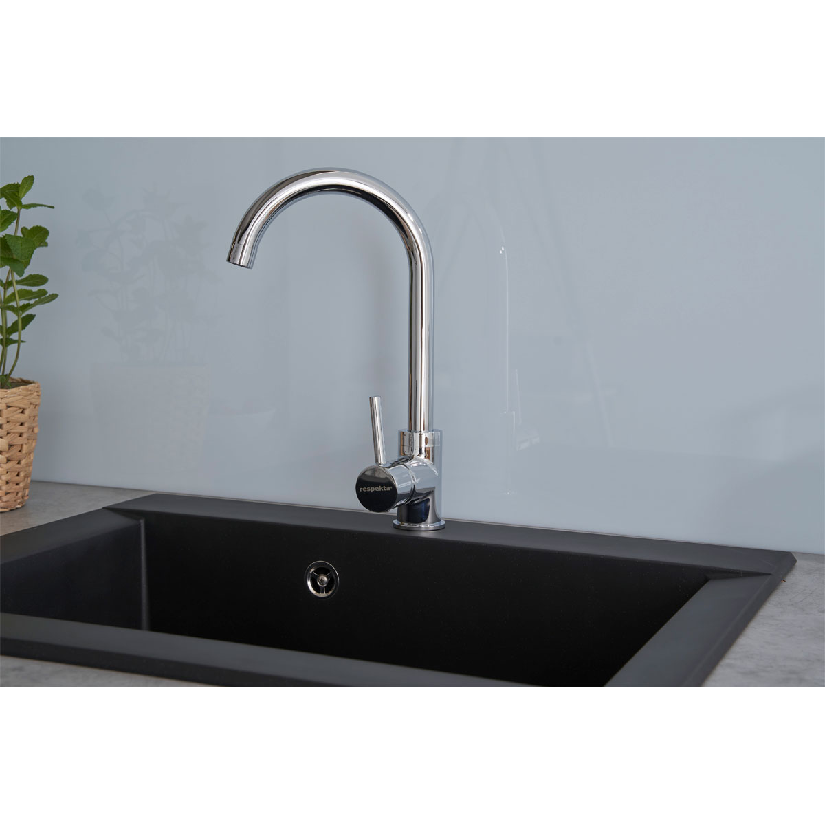 Respekta Einbauspüle Ohio Mineralite Bild 3