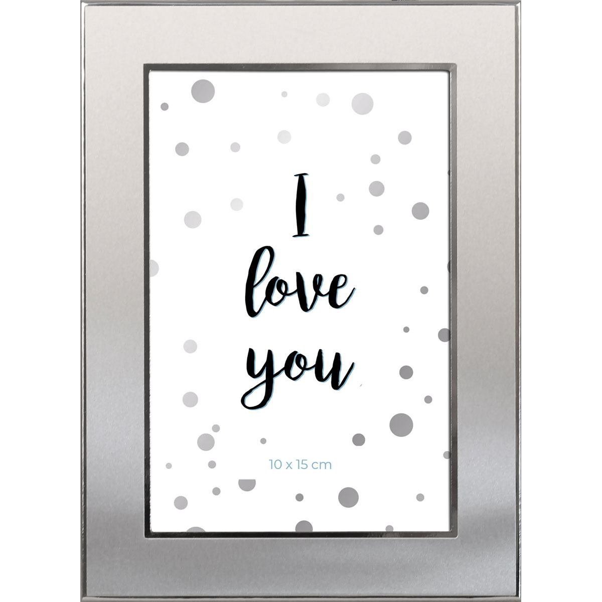 Bilderrahmen Orlando 10x15 cm silber