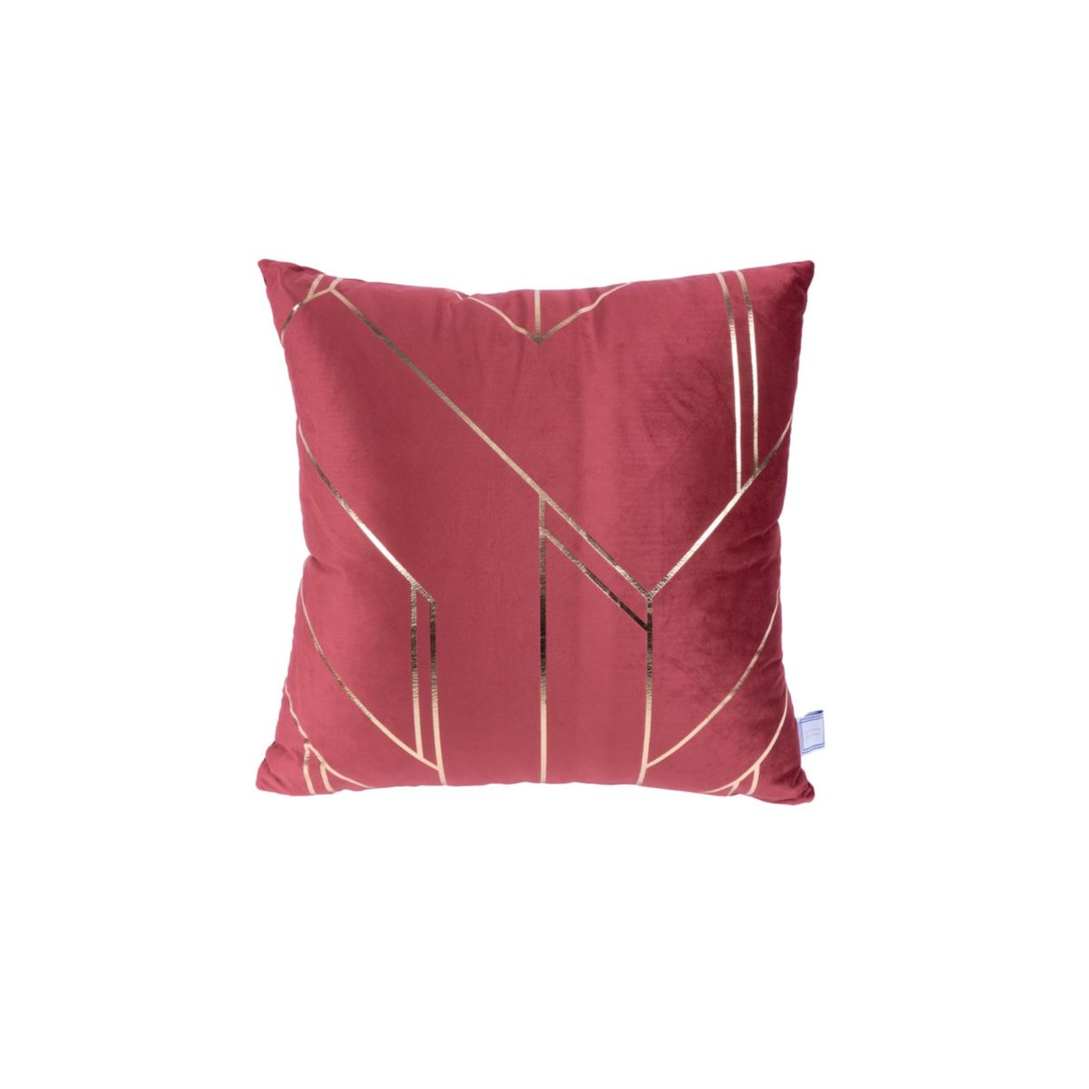 Dekokissen & Decke Prisma 125 2er-Set Rot / Gold Bild 2