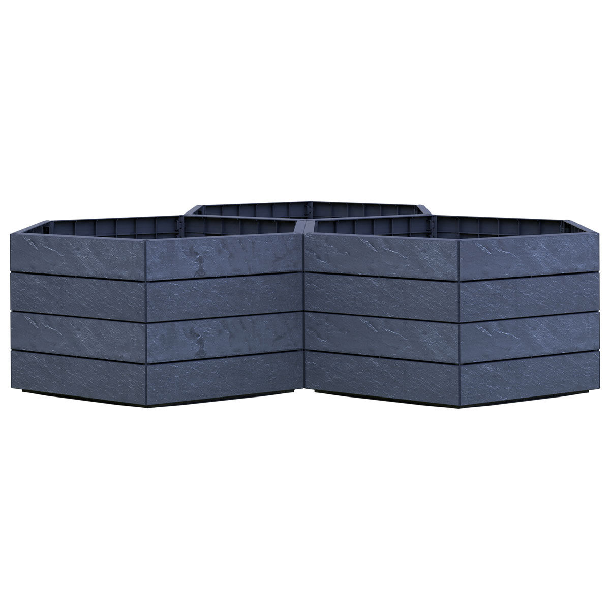 Garantia Hochbeet ERGO VARIO 1 Stone inkl FLORA Bild 3