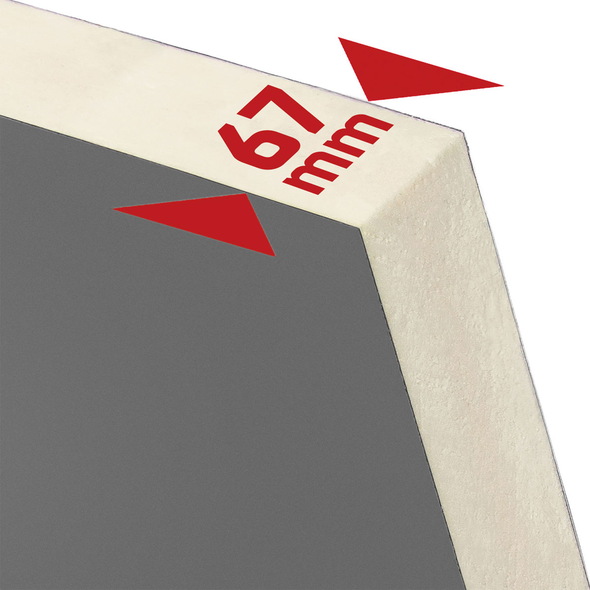 SplenDoor  Premium-Haustür Passivedoor Bergen energiesparend anthrazit 100 x 200 cm rechts Bild 5